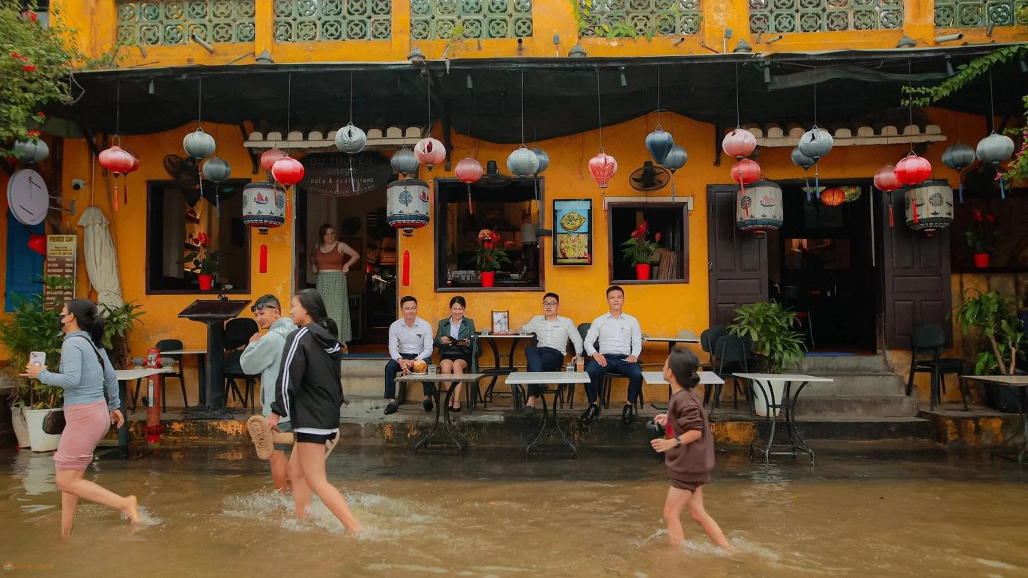 Hoi An Ancient Town seasonal flooding October Central Vietnam annual wet season Thu Bon River rises in autumn months